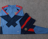 26-27 Bayern Gray Blue Half Pull Tracksuit #B26050(半拉链)