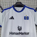 26-27 Hamburg SV White Fans Soccer Jersey