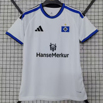 26-27 Hamburg SV White Fans Soccer Jersey