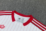 25-26 Man Utd White red Training Short Suit