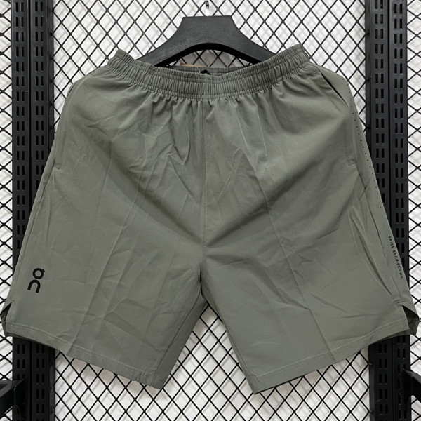 D629 ON Gray Green Casual Short Pants
