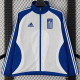 26-27 Greece White Blue Windbreaker