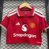 26-27 Man Utd Home Women Cheerleader Shirt (女啦啦短袖)