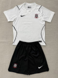 26-27 Corinthians Home Kids Soccer Jersey