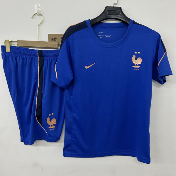 26-27 France Blue Training Short Suit