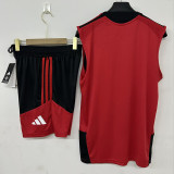 26-27 Man Utd Red Tank top and shorts suit (背心短裤)