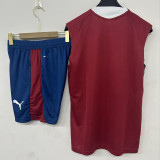 26-27 Portugal Red Tank top and shorts suit (背心短裤)