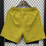 D630 UA Yellow Casual Short Pants