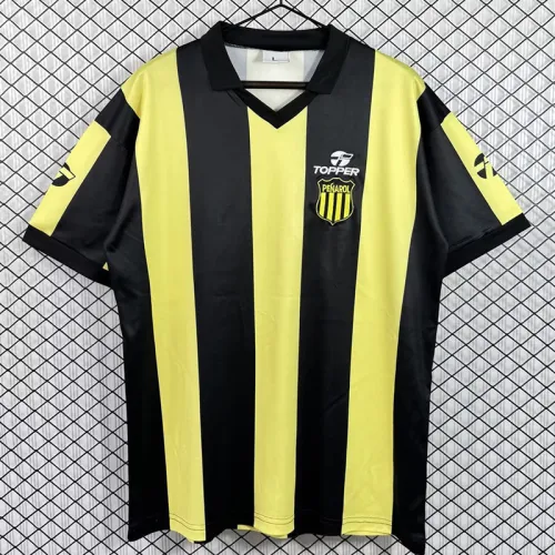 1987 Atletico Penarol Home Retro Soccer Jersey