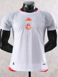 26-27 Tunisia Away Player Version Soccer Jersey