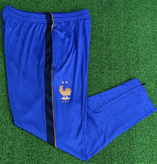 26-27 France Blue Training Long Pants (Have Pocket)