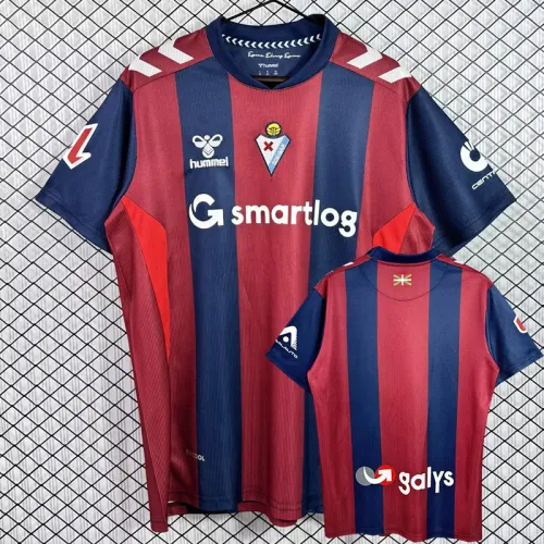 26-27 Eibar FC Home Fans Soccer Jersey