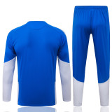 26-27 JUV Fancy blue Half Pull Tracksuit #B26072(半拉链)
