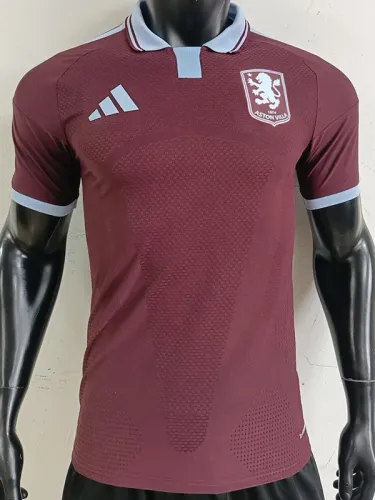 26-27 Aston Villa Home Player Version Soccer Jersey
