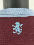26-27 Aston Villa Home Player Version Soccer Jersey