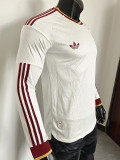 26-27 Spain Away Long Sleeve Player Version Soccer Jersey (长袖球员)(带2星)