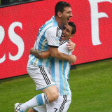 2014 Argentina Home Player Version 球员 Retro Soccer Jersey