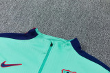 26-27 BAR Lake blue Half Pull Tracksuit (半拉链)
