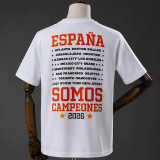 2026 Spain White Campeones High Quality T-Shirt (三叶标)