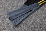 26-27 JUV Black Half Pull Tracksuit (半拉链)