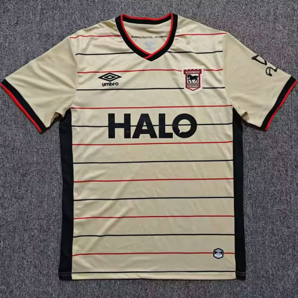 26-27 Ipswich Away Fans Soccer Jersey
