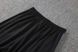 26-27 Netherlands Black Half Pull Tracksuit (半拉链)