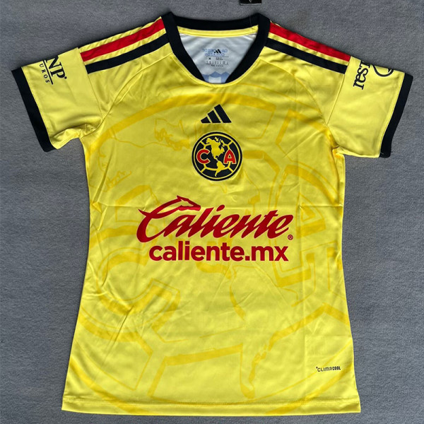 26-27 Club America Home Women Soccer Jersey (女)