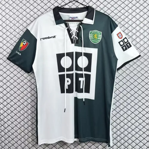 2002-2003 Sporting Lisbon Third Retro Soccer Jersey