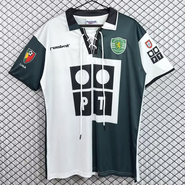 2002-2003 Sporting Lisbon Third Retro Soccer Jersey