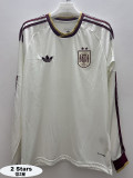 26-27 Spain Away Long Sleeve Soccer Jersey (长袖)(带2星)
