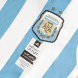 2014 Argentina Home Player Version 球员 Retro Soccer Jersey