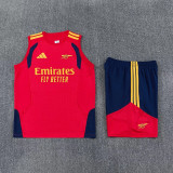 26-27 ARS Red Tank top and shorts suit
