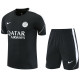 26-27 PSG Black Training Short Suit