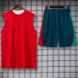 26-27 Portugal Red Tank top and shorts suit
