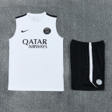 26-27 PSG White Tank top and shorts suit