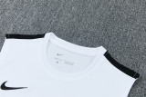 26-27 PSG White Tank top and shorts suit