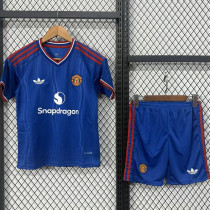 26-27 Man Utd Away Kids Soccer Jersey