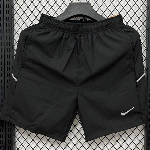 D340 NK Black Casual Short Pants