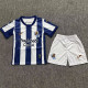 26-27 Real Sociedad Home Kids Soccer Jersey