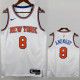 22-23 Knicks ANUNOBY #8 White Top Quality Hot Pressing NBA Jersey
