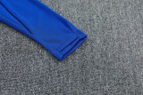 26-27 INT Fancy blue Half Pull Tracksuit (半拉链)