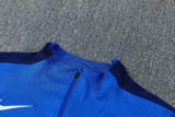 26-27 INT Fancy blue Half Pull Tracksuit (半拉链)