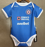 26-27 Cruz Azul Home Baby Infant Crawl Suit