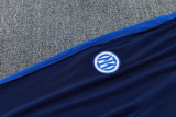 26-27 INT Fancy blue Half Pull Tracksuit (半拉链)