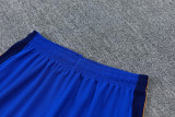 26-27 France Fancy blue Tank top and shorts suit