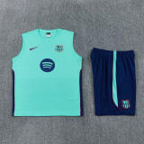 26-27 BAR Lake blue Tank top and shorts suit