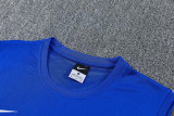 26-27 INT Fancy blue Tank top and shorts suit