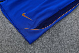 26-27 France Fancy blue Tank top and shorts suit