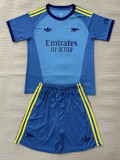 26-27 ARS Blue Goalkeeper Kids Soccer Jersey