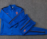 26-27 France Fancy blue Jacket Tracksuit #A26078